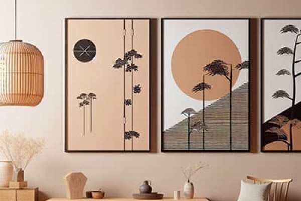 Transform Your Space with Japandi-Inspired Wall Art