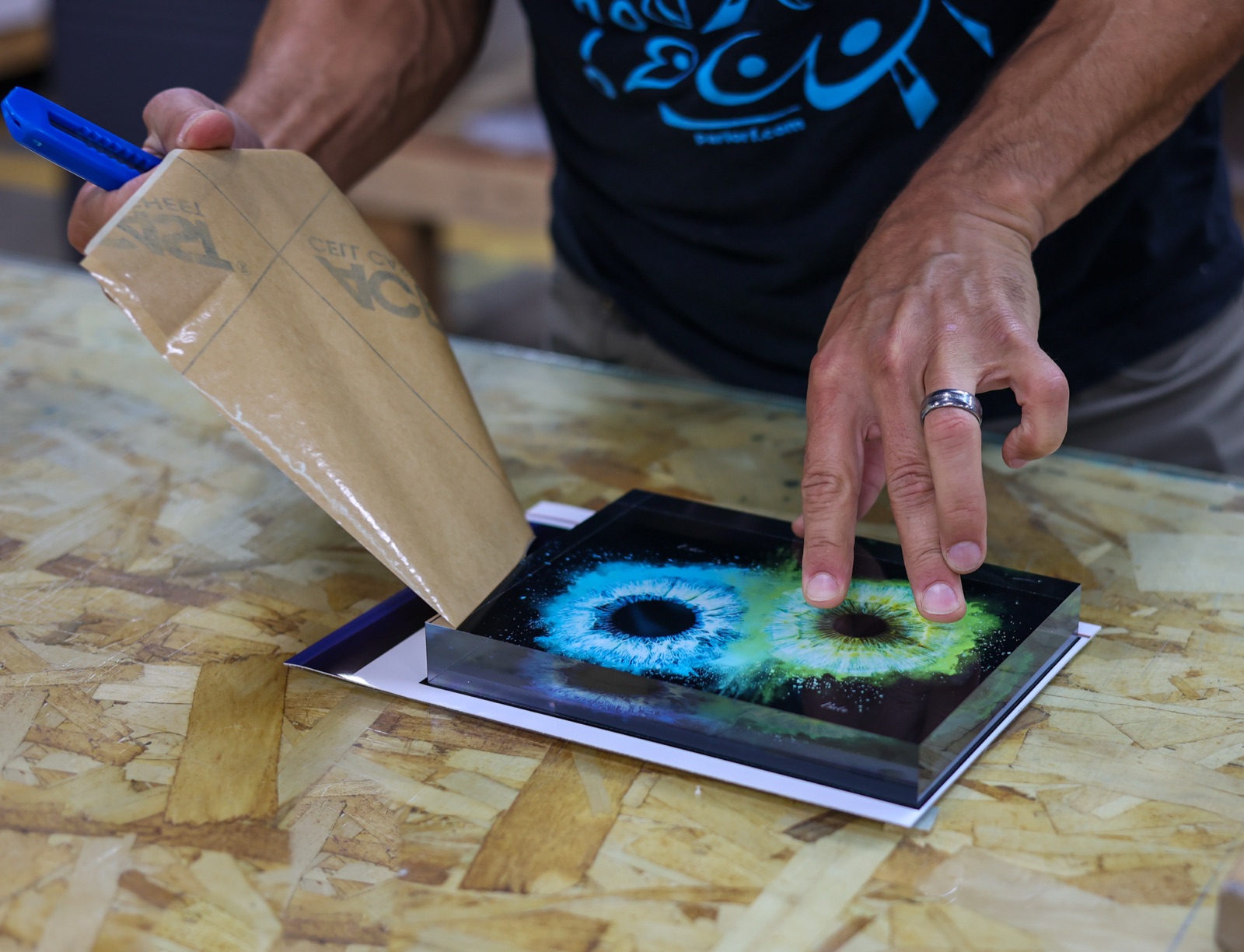 How We Hand-Craft Your Stunning Acrylic Photo Blocks