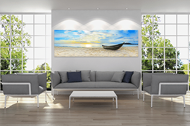 Home Decor - Panoramic Acrylic Print Above Couch